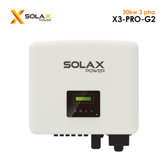 Biến tần năng lượng mặt trời Solax X3 PRO G2 hòa lưới 30kw 3 pha